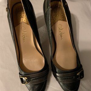 Cole Haan, Size 6 1/2 B, Dark Green